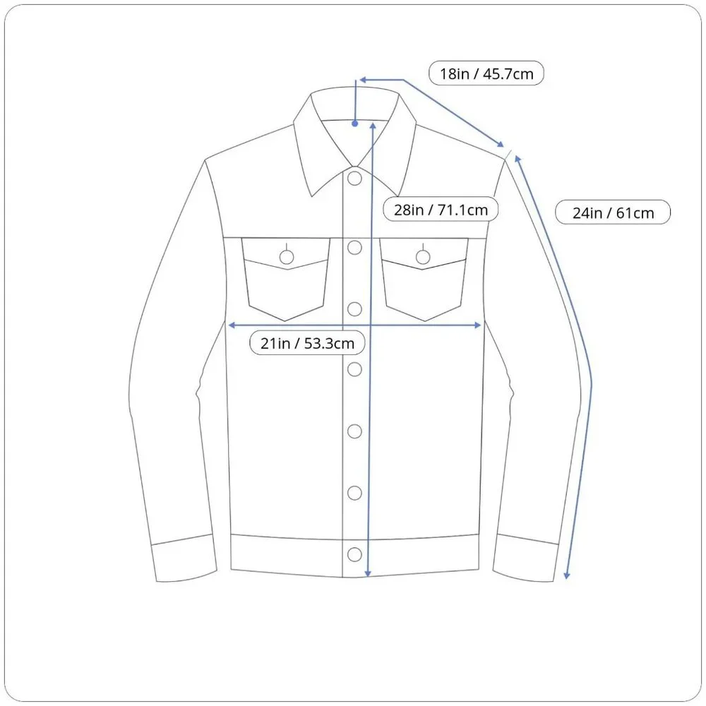 Streetwear Denim Blue Jean Large Hip Hop Embroidered Buddha Jacket Urban FMACM - Picture 3 of 11